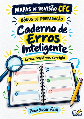 Capa do Caderno de Erros Inteligente