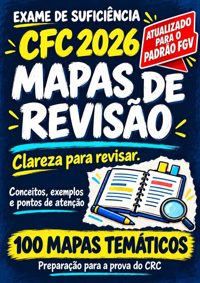 Capa dos Mapas de Revisão CFC 2026, com 100 mapas temáticos